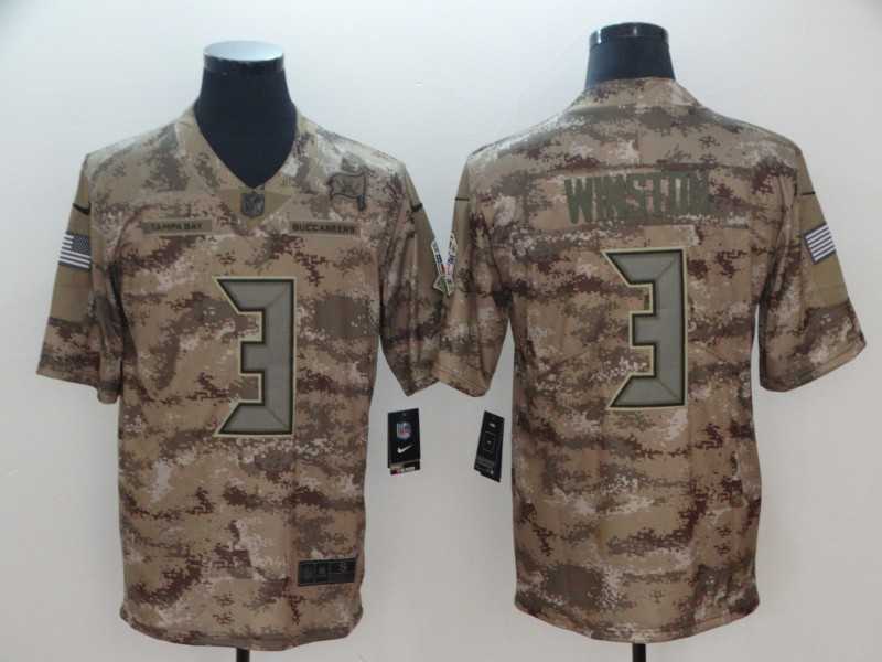 Nike Buccaneers 3 Jameis Winston Camo Salute To Service Limited Jersey,We sell and wholesale Nike Buccaneers 3 Jameis Winston Camo Salute To Service Limited Jersey on line form chian!